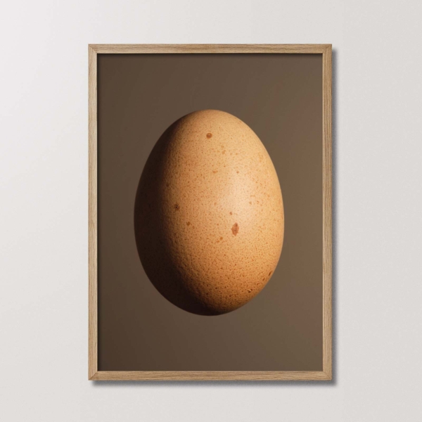 Planetarisk Kogebog plakat med helt æg