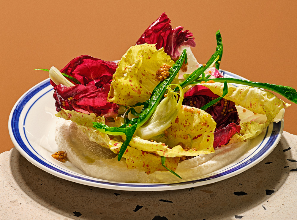 De bitre salater er særligt smukke, og i den rigtige sammenhæng, eksploderer de af velsmag. 